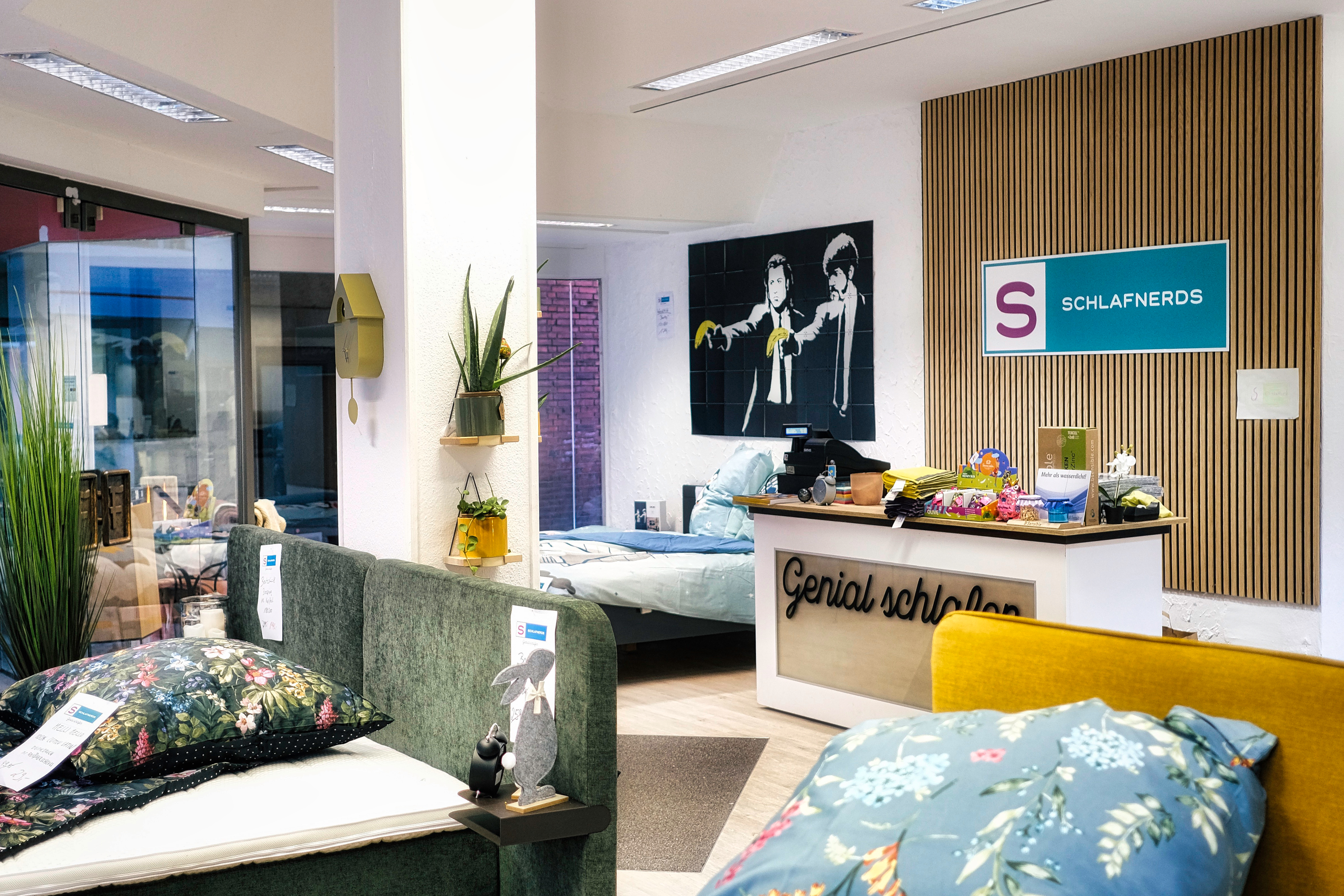 Slaapnerds showroom in Bocholt – matrasadvies net over de grens